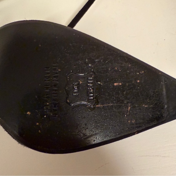 Stewart Weitzman Black Suede Lace-Up Heels with Architectural Heel - Women’s 6 - Picture 12 of 14